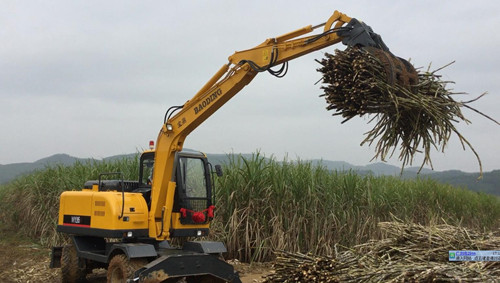 輪式抓木機 輪式抓木機