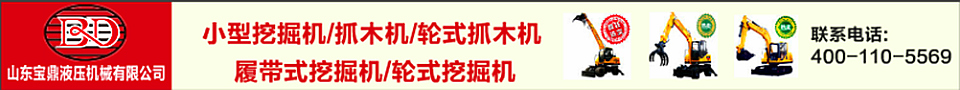 寶鼎小型挖掘機械產品