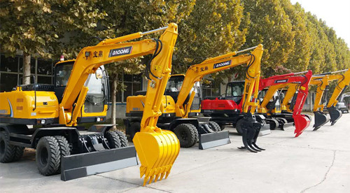 輪式小型挖掘機 輪式小型挖掘機