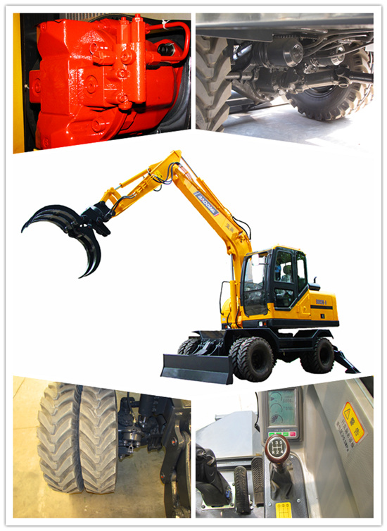 寶鼎輪式抓木機設備 寶鼎輪式抓木機設備