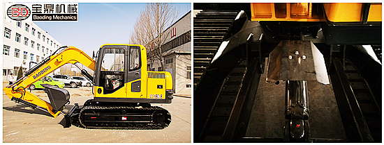 山東寶鼎挖掘機廠家80小型履帶挖掘機前鏟護板 山東寶鼎挖掘機廠家80小型履帶挖掘機前鏟護板