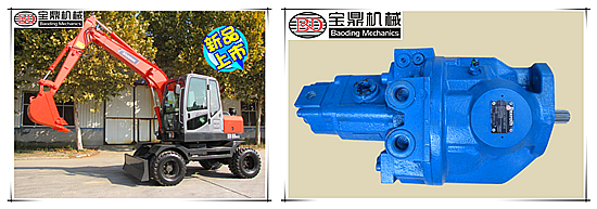 寶鼎新80挖掘機(jī)抓木機(jī)主泵系統(tǒng)