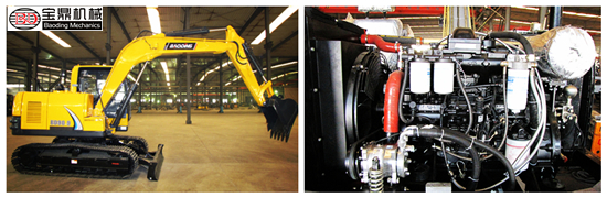 山東寶鼎挖掘機(jī)廠家液壓小型挖掘機(jī)械產(chǎn)品