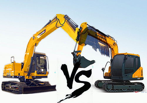 寶鼎80小型挖掘機對比現代75小型挖掘機 寶鼎80小型挖掘機對比現代75小型挖掘機