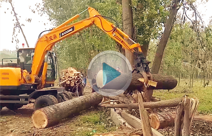 寶鼎95輪式抓木機(jī) 寶鼎95輪式抓木機(jī)