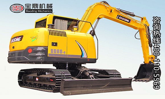 寶鼎80小型挖掘機省油高效 寶鼎80小型挖掘機省油高效