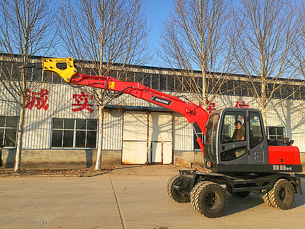 寶鼎挖掘機廠家80輪式挖掘機 寶鼎挖掘機廠家80輪式挖掘機