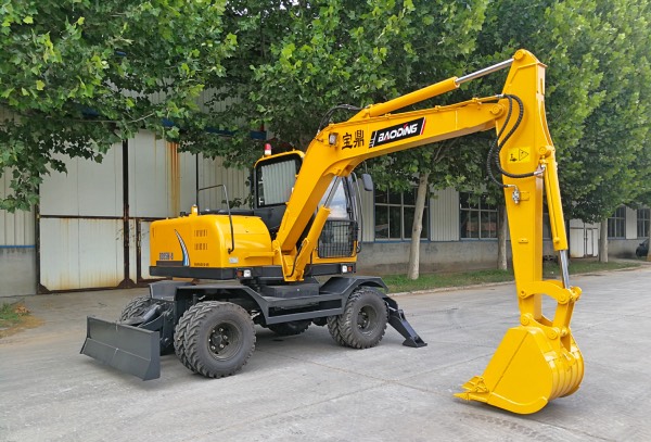 輪式挖掘機 輪式挖掘機