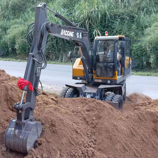 輪式挖掘機可以斜坡作業嗎 輪式挖掘機可以斜坡作業嗎