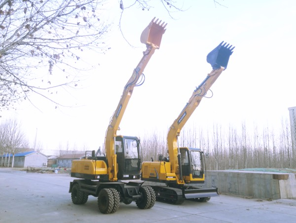 輪式挖掘機 輪式挖掘機