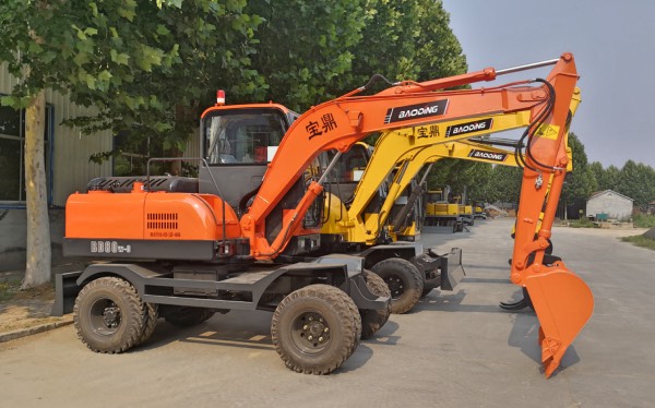寶鼎輪式挖掘機 寶鼎輪式挖掘機