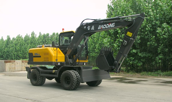 寶鼎輪式挖掘機 寶鼎輪式挖掘機
