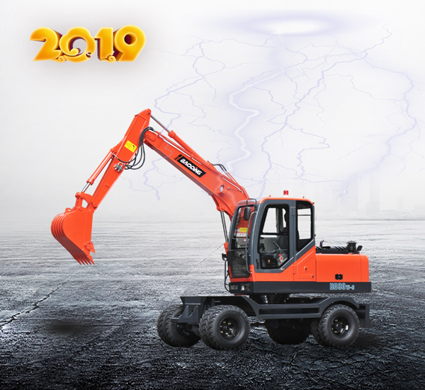 寶鼎輪式挖掘機 寶鼎輪式挖掘機