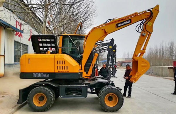 寶鼎輪式挖掘機 寶鼎輪式挖掘機