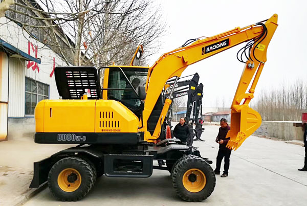 小型輪式挖掘機 小型輪式挖掘機