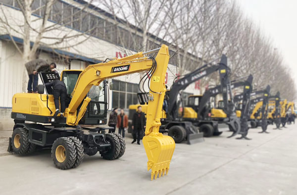 80小型輪式挖掘機 80小型輪式挖掘機