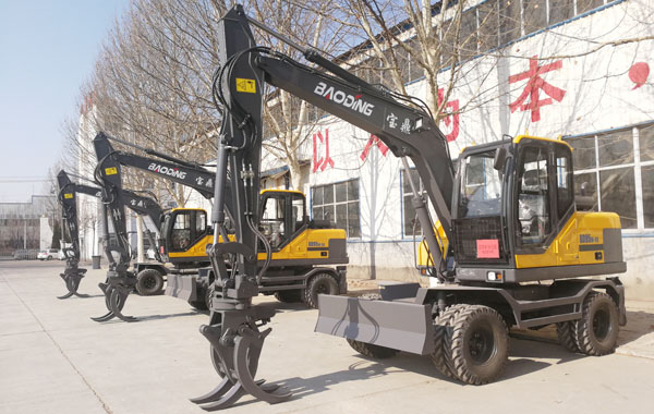 寶鼎95輪式抓木機