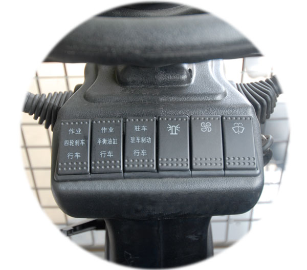 寶鼎輪式抓木機電控按鈕