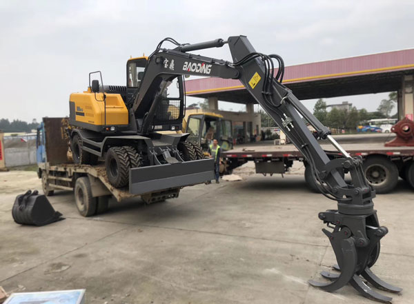 寶鼎輪式抓木機 寶鼎輪式抓木機