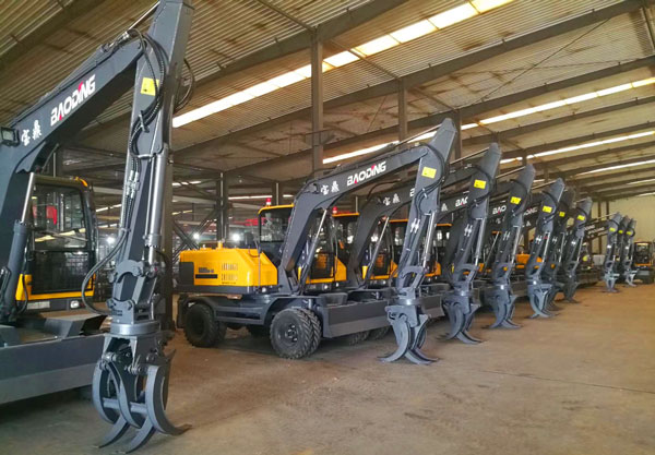 寶鼎輪式抓木機廠家 寶鼎輪式抓木機廠家