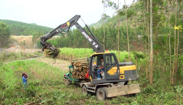 寶鼎輪式抓木機95車型 寶鼎輪式抓木機95車型