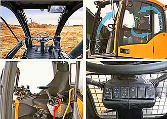 輪式挖掘機駕駛室 輪式挖掘機駕駛室