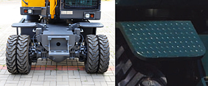 輪式挖掘機擋泥板 輪式挖掘機擋泥板