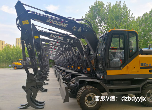 寶鼎輪式挖掘機抓木機廠家.jpg 寶鼎輪式挖掘機抓木機廠家.jpg