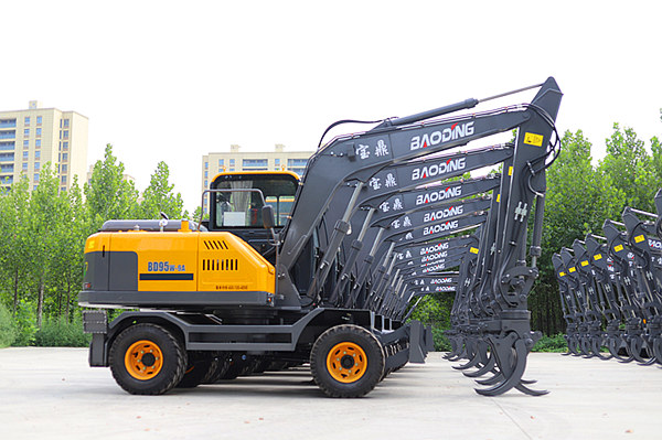 升級(jí)版寶鼎輪式挖掘機(jī)抓木機(jī)BD95W-9A型號(hào) 升級(jí)版寶鼎輪式挖掘機(jī)抓木機(jī)BD95W-9A型號(hào)
