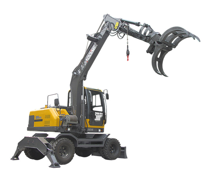 輪式挖掘機(jī)抓木機(jī)95型號(hào) 輪式挖掘機(jī)抓木機(jī)95型號(hào)