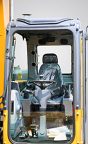 寶鼎輪式挖掘機駕駛室 寶鼎輪式挖掘機駕駛室