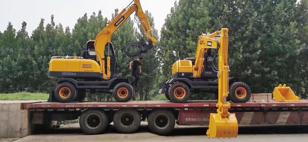 80輪式挖機寶鼎品牌 80輪式挖機寶鼎品牌