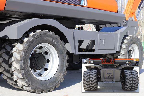 寶鼎150輪式挖掘機做工扎實.jpg 寶鼎150輪式挖掘機做工扎實.jpg