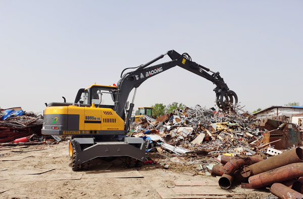 寶鼎抓木機山東做工現(xiàn)場 寶鼎抓木機山東做工現(xiàn)場