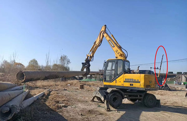 安徽市場上的寶鼎抓木機 安徽市場上的寶鼎抓木機