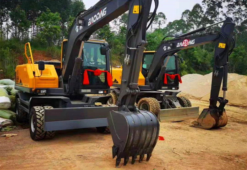 寶鼎輪式挖掘機抓木機 寶鼎輪式挖掘機抓木機