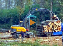 河南抓木機視頻操作展示 河南抓木機視頻操作展示