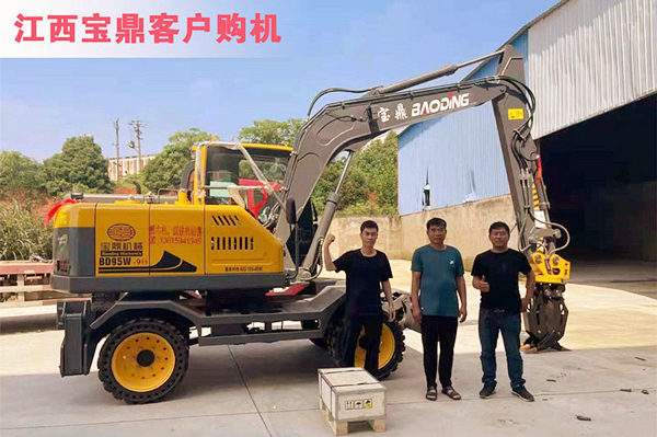 江西抓鐵機寶鼎客戶購機 江西抓鐵機寶鼎客戶購機