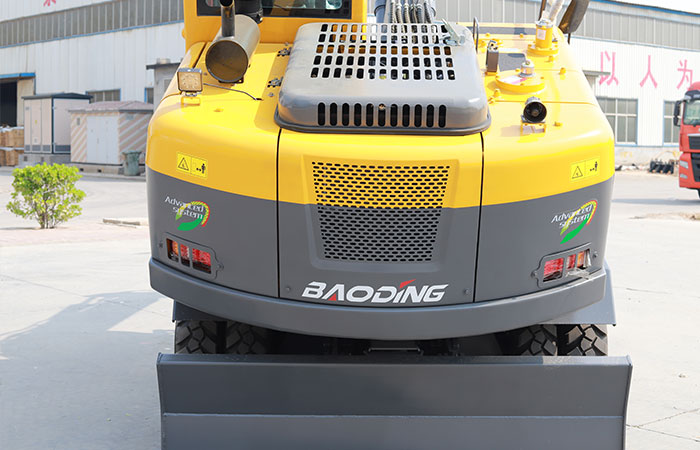 寶鼎BD105輪式挖掘機 寶鼎BD105輪式挖掘機