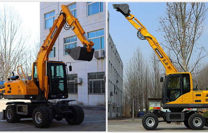 80輪式挖掘機 80輪式挖掘機