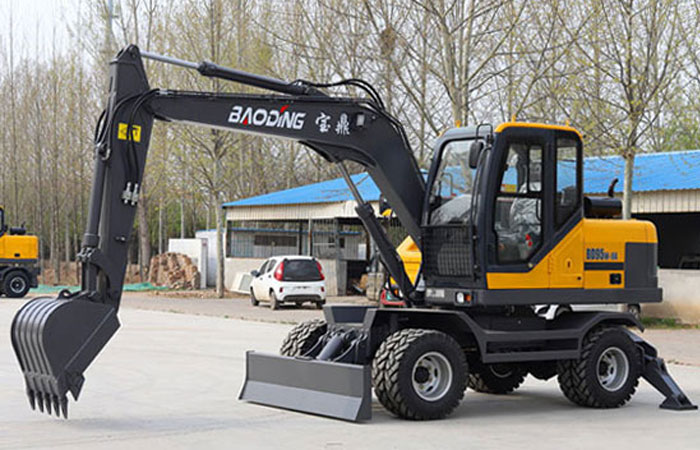 輪式挖掘機 輪式挖掘機