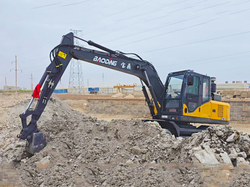 寶鼎挖掘機,基建工程利器的選擇