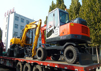 寶鼎挖掘機(jī)廠家新點(diǎn)發(fā)車圖