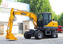 2019款寶鼎BD80W型號輪式挖掘機