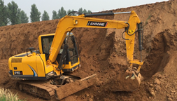 寶鼎反鏟小型挖掘機BD90-9車型，優(yōu)勢不僅僅是高效率