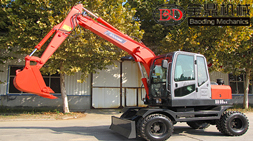 性能卓越寶鼎BD80-8輪式挖掘機(jī)價(jià)格合理贏得好的市場(chǎng)反饋
