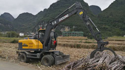 排單生產(chǎn)寶鼎輪式抓木機(jī)供不應(yīng)求