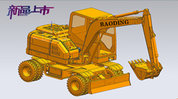 寶鼎新一代小型輪式挖掘機(jī)BD80W型號產(chǎn)品技術(shù)特點(diǎn)介紹
