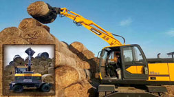 寶鼎抓木機抓料機