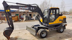 輪式挖掘機神車推薦之寶鼎95輪挖